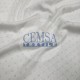 Transfer Rib Fabric | 100% Cotton | White Crystal Cemsa Textile