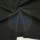 Black Pointelle Rib / Transfer Rib Fabric 100% Cotton | Diagonal Cemsa Textile