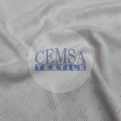 Pointelle Rib / Transfer Rib Fabric 100% Cotton | Pink Butterfly Pointelle Rib / Transfer Rib Fabric 100% Cotton | Pink Butterfly