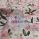Printed Silky Sateen Fabric | 100% Cotton| Watercolor Flower 233082 Cemsa Textile