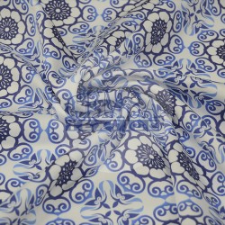 Printed Sateen Fabric | 100% Cotton| 566123