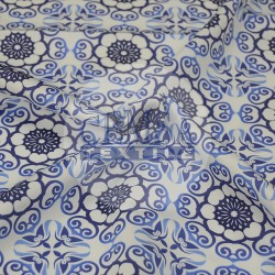 Printed Sateen Fabric | 100% Cotton| 566123