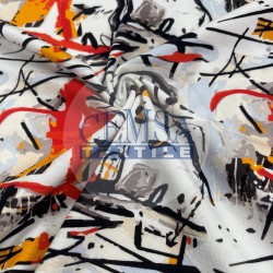 Printed Single Jersey | 95% Cot 5% Ea | Abstract Printed Single Jersey | 95% Cot 5% Ea | Abstract