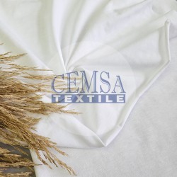 Full Flamed Single Jersey 92% Cot 8% Ea | Ecru Full Flamed Single Jersey 92% Cot 8% Ea | Ecru