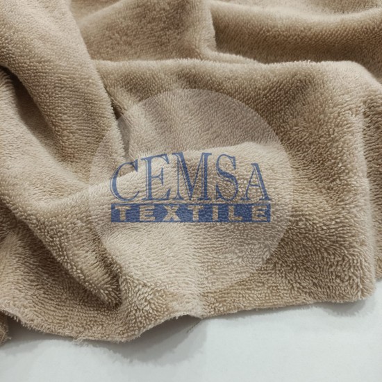 T_CRML Towel Fabric 100% Cotton | Caramel