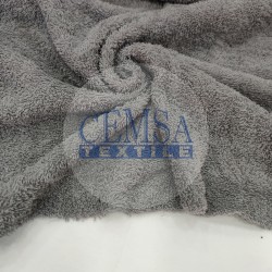 Towel Fabric | 100% Cotton |Dark Grey
