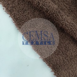 Towel Fabric | 100% Cotton | Brown