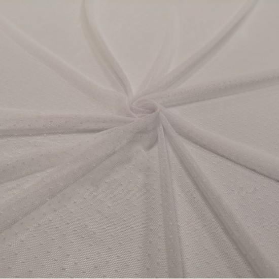 Tulle | 100% Pes | White Cemsa Textile