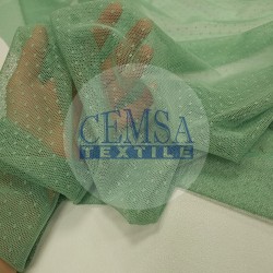 Tulle | 100% Pes | Green Tulle | 100% Pes | Green