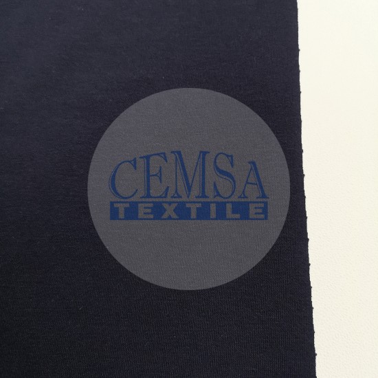 Two Yarn Fleece 72% Cot 23% Pes 5% Ea | Navy Cemsa Textile