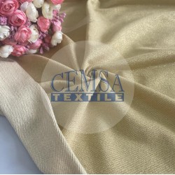 Two Yarn Fleece 95% Cotton 5% Lurex | Gold