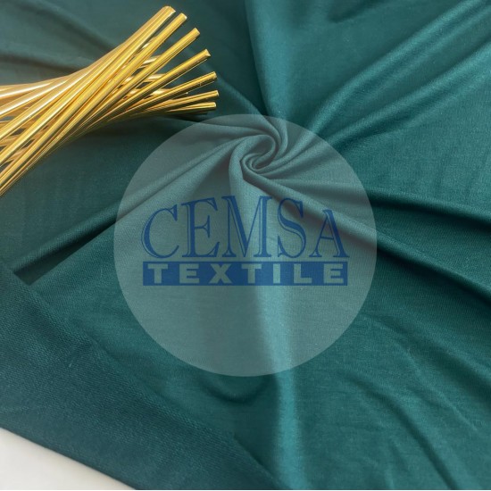 Two Yarn Fleece 95% Viscose 5% Ea | Green Cemsa Textile