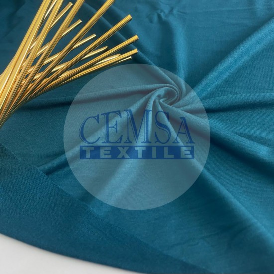 Two Yarn Fleece 95% Viscose 5% Ea | Petrol Cemsa Textile