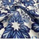 Printed Woven Fabric 100% Viscose | Belmando Blue