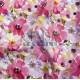 Printed Woven Fabric 100% Viscose | Belmando Pink Flower