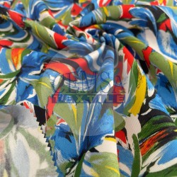 Printed Woven Fabric 100% Viscose | Belmando Colorful2
