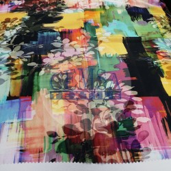 Printed Woven Fabric 97% Cotton 3% Spandex | PW_PCLRB