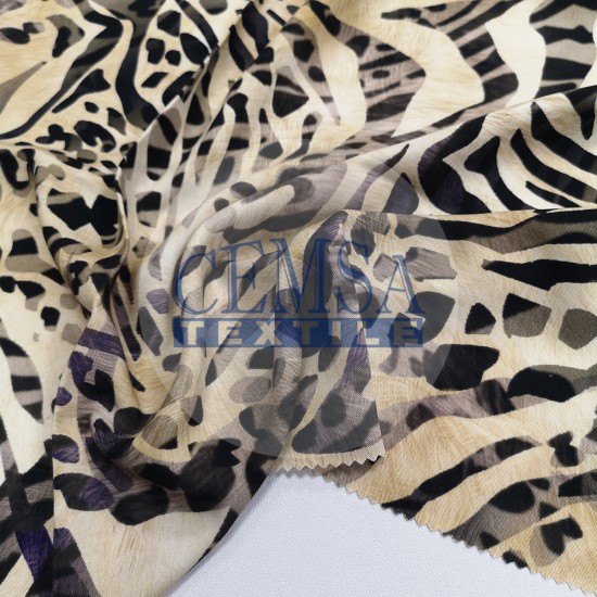 Printed Woven Fabric 100% Viscose | PW_BVLPRD Cemsa Textile