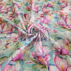Printed Woven Fabric 100% Viscose| Vual 92095
