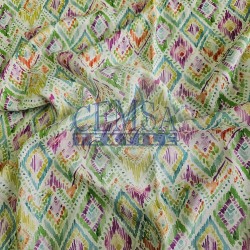 Printed Woven Fabric 100% Viscose| Vual 92094