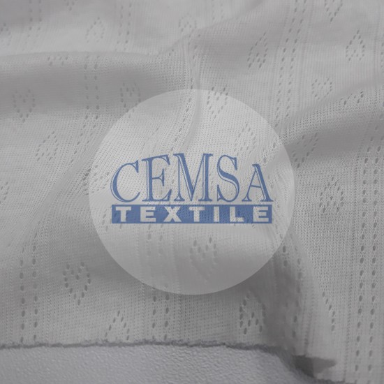 Transfer Rib Fabric | 50% Cot 50% Pes | 19-209 Cemsa Textile