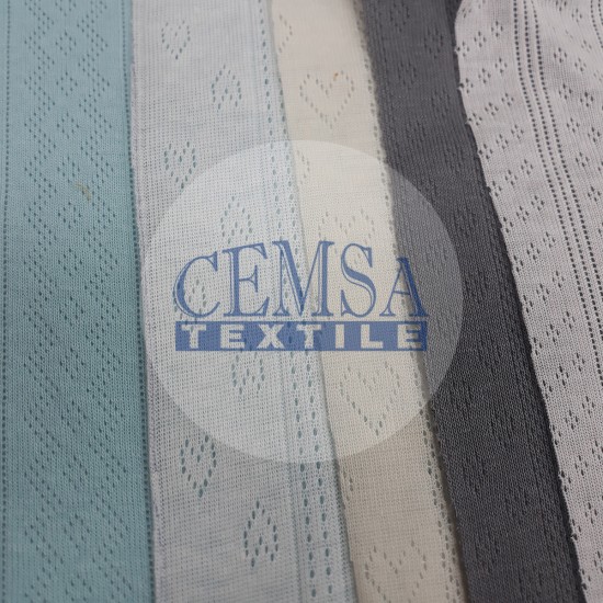 Transfer Rib Fabric | 50% Cot 50% Pes | 19-209 Cemsa Textile