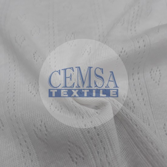 Transfer Rib Fabric | 50% Cot 50% Pes | 19-209 Cemsa Textile
