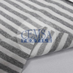 Transfer Rib Fabric | 95% Cot 5% Lurex | 19-499/1
