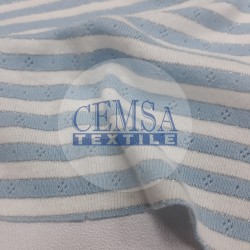 Transfer Rib Fabric | 95% Cotton 5% Lurex | 19-499