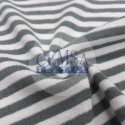 Transfer Rib Fabric | 95% Cotton 5% Lurex | 19-499/2