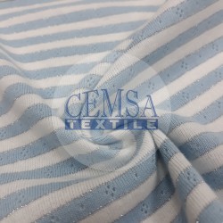 Transfer Rib Fabric | 95% Cotton 5% Lurex | 19-499