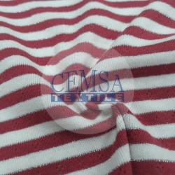 Transfer Rib Fabric | 95% Cot 5% Lurex | 19-499/3