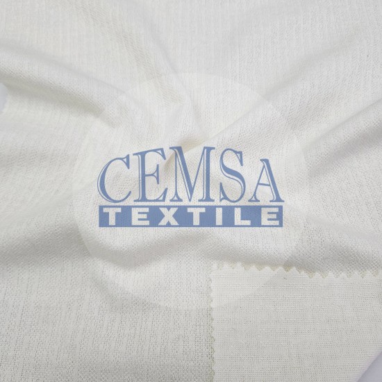 Knitted Jacquard Fabric 50% Polyester 50% Cotton | 5/018-02 Cemsa Textile