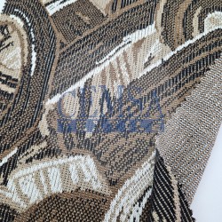 Knitted Jacquard Fabric 60% Polyester 22% Viscose 18% Cotton | 5/037-18