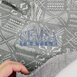 Knitted Jacquard Fabric 55% Polyester 33% Cotton 12% Viscose | 5/030-05