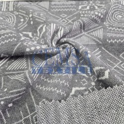 Knitted Jacquard Fabric 55% Polyester 33% Cotton 12% Viscose | 5/030-05