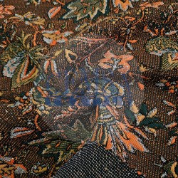 Knitted Jacquard Fabric 65% Polyester 25% Viscose 5% Elastan 5% Lurex | 5319-32