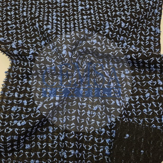 Knitted Jacquard Fabric 52% Polyester 25% Viscose 23% Poliakrilonitril | 5912-15 Cemsa Textile