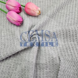 Knitted Jacquard Fabric 63% Polyester 34% Viscose 3% Elastan | 5872-05