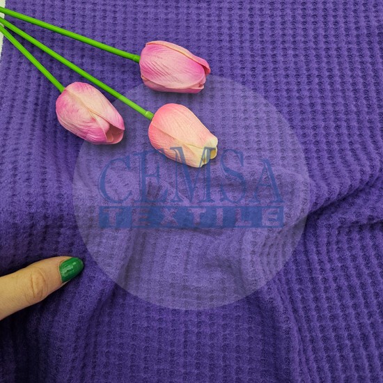 Knitted Jacquard Fabric 64% Polyester 33% Viscose 3% Elastan | 6517-11 Cemsa Textile