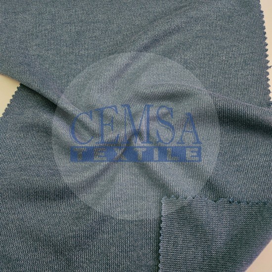 Knitted Jacquard Fabric 65% Polyester 35% Viscose | 6578-64 Cemsa Textile