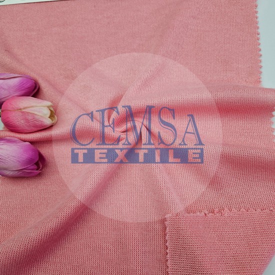 Knitted Jacquard Fabric 65% Polyester 35% Viscose | 6578-13 Cemsa Textile
