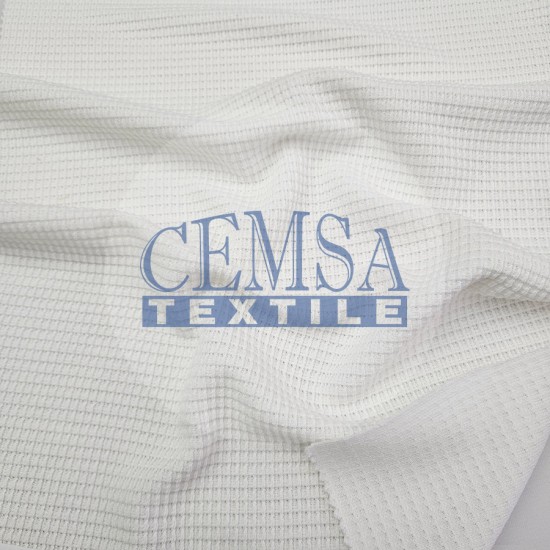 Knitted Jacquard Fabric 65% Polyester 35% Viscose | 6949-03 Cemsa Textile
