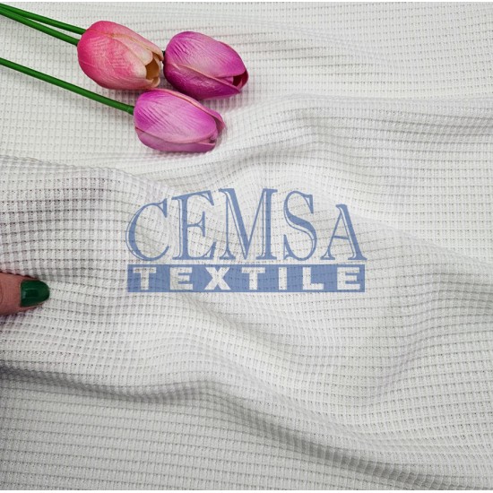 Knitted Jacquard Fabric 65% Polyester 35% Viscose | 6949-03 Cemsa Textile