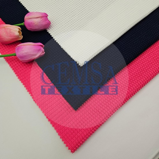 Knitted Jacquard Fabric 65% Polyester 35% Viscose | 6949-03 Cemsa Textile
