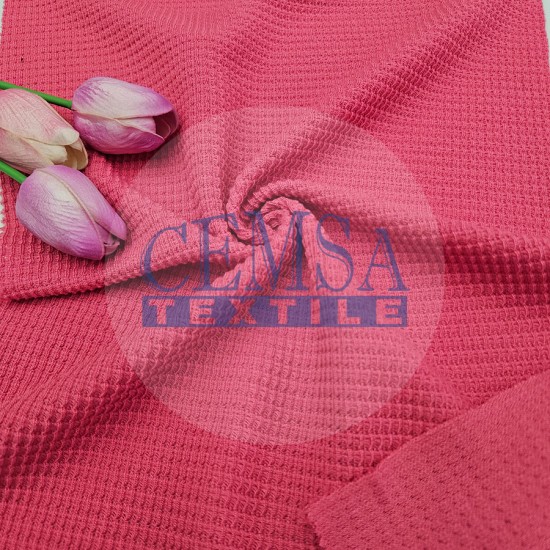 Knitted Jacquard Fabric 64% Polyester 33% Viscose 3% Elastan | 6762-13 Cemsa Textile