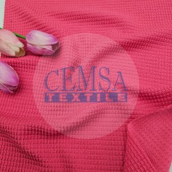 Knitted Jacquard Fabric 64% Polyester 33% Viscose 3% Elastan | 6762-13