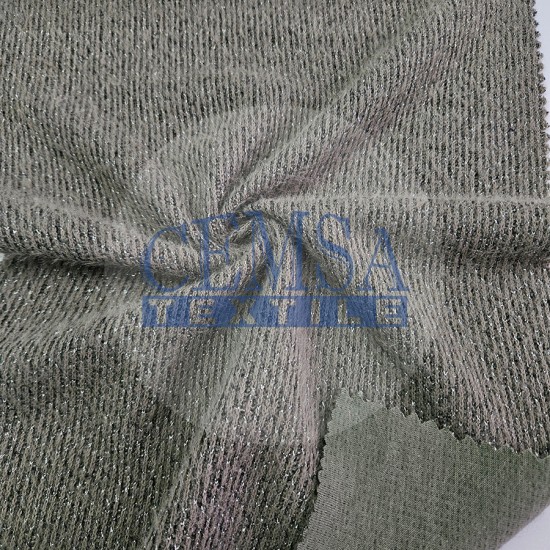 Knitted Jacquard Fabric 42% Polyamide 37% Polyester 18% Viscose 3% Mtf| 6816-08-G Cemsa Textile