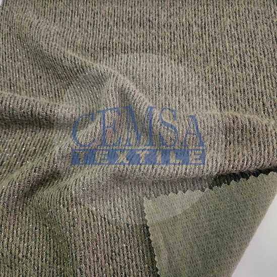 Knitted Jacquard Fabric 42% Polyamide 37% Polyester 18% Viscose 3% Mtf| 6816-08-G Cemsa Textile