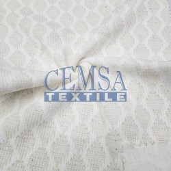 Knitted Jacquard Fabric 39% Polyamide 38% Polyester 16% Viscose 10% Cotton | 6818-02